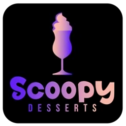 Scoopy Desserts logo.